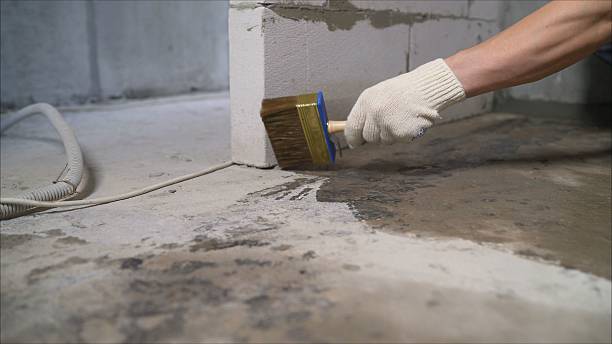 SJ Waterproofing Pros Basement Waterproofing coverage map for Idaville, IN and surrounding area
